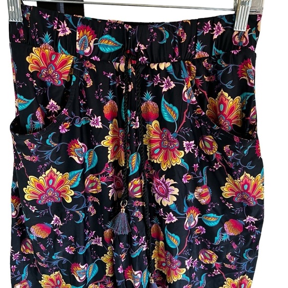 Floral Women's Swim Cover-Up Pants - Picture 4 of 14
